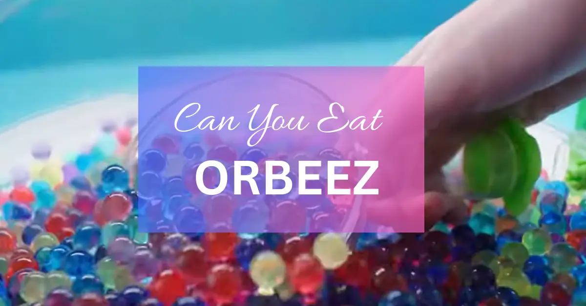 Can You Eat Orbeez