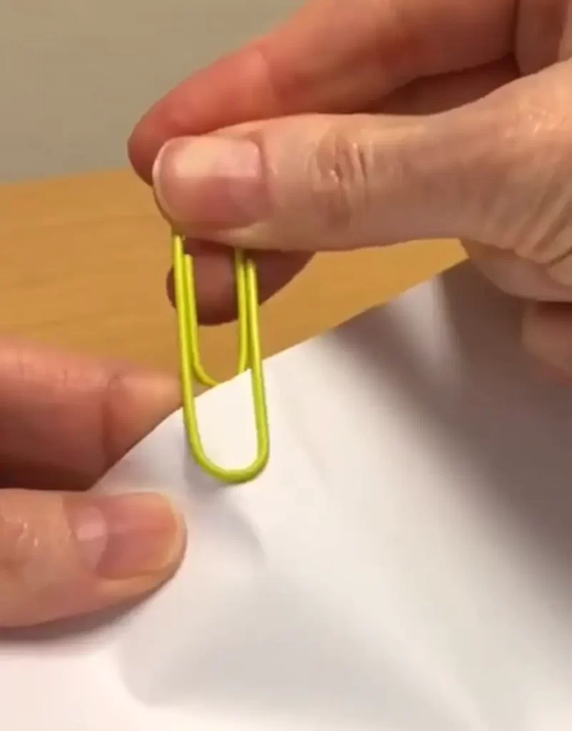 Using a Paper Clip or Aluminum Foil